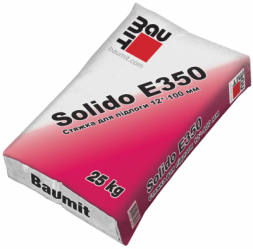 Baumit Solido E 350 суміш для стяжки товщина 12-100мм (25кг)