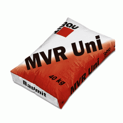MVR-Uni біла цементно-вапняна штукатурна суміш на основі перліту 25 кг