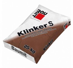 Baumit Klinker S суміш для кладки клінкерної цеглини колір Antracyt (антрацит) 25 кг