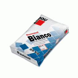 Baumit Bianco біла тиксотропна клеюча суміш для мармуру та підлогових плит 25 кг