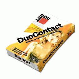 Baumit Duo Contact смесь для приклеивания и защиты утеплителя ППС плит 25 кг
