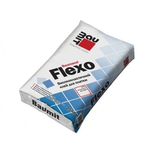 Купить Baumit Flexo высокоэластичный клей для плитки 25кг в е .